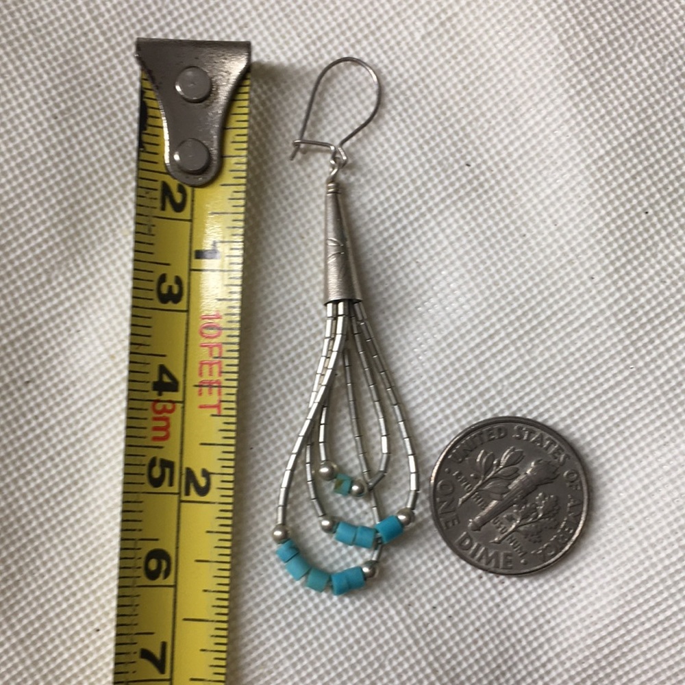 🖤Vtg Native American earrings - Picture 8 of 10